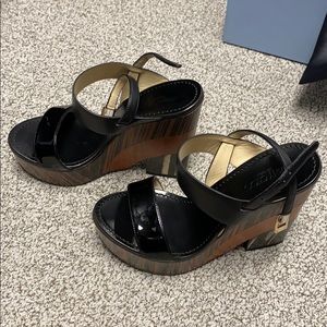 Jimmy Choo wedge sandals